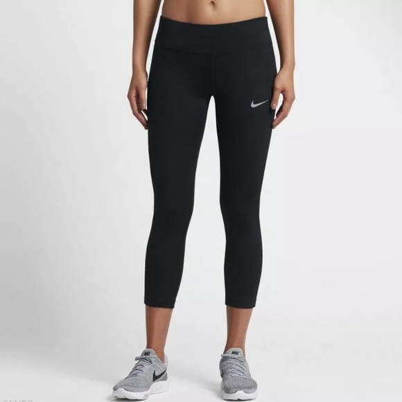 Nike women’s power essential 3/4 cropped leggings - Picture 1 of 4